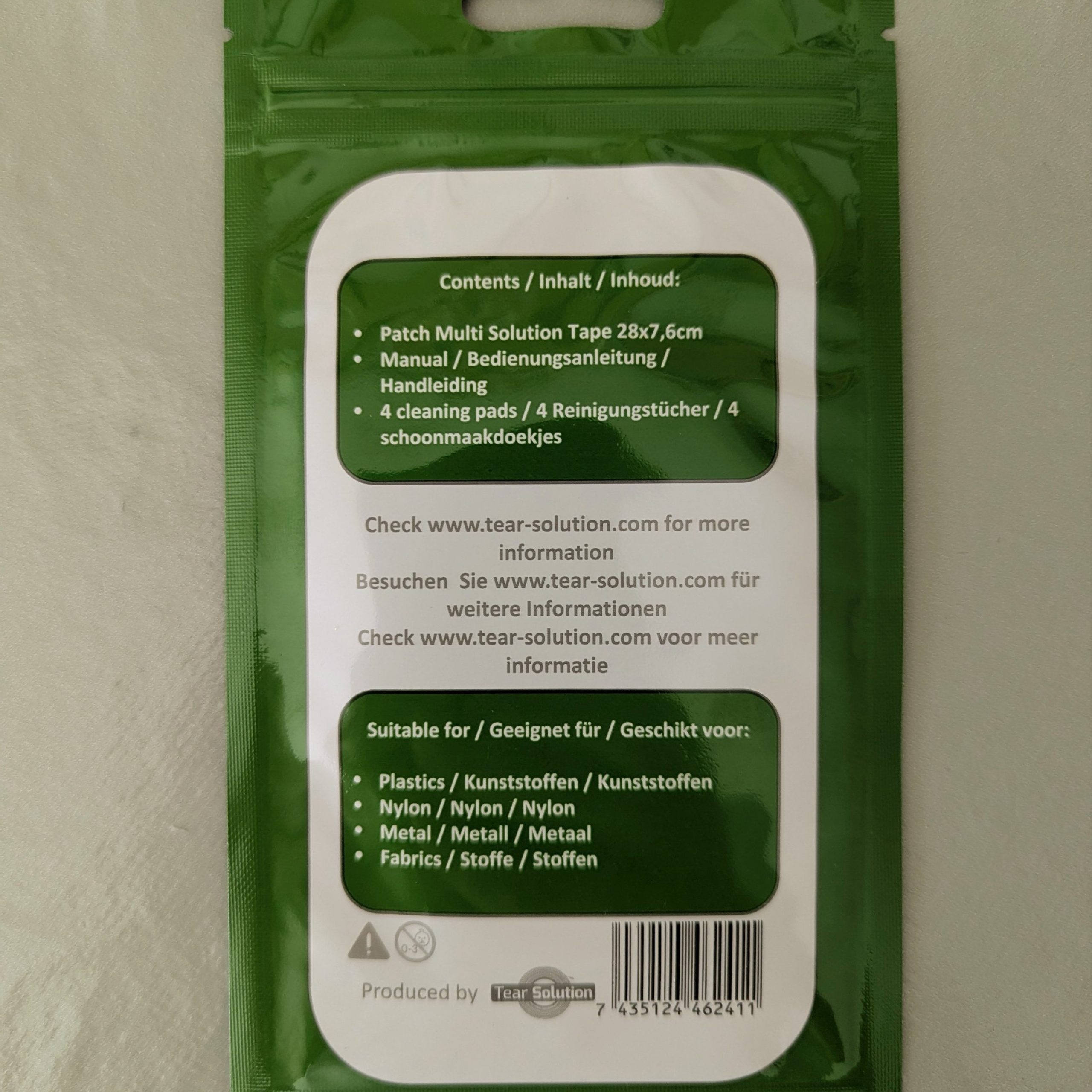 Multi Solution Tape Patch 28cm lang x 7,6cm breit im 4er Pack – Bild 3