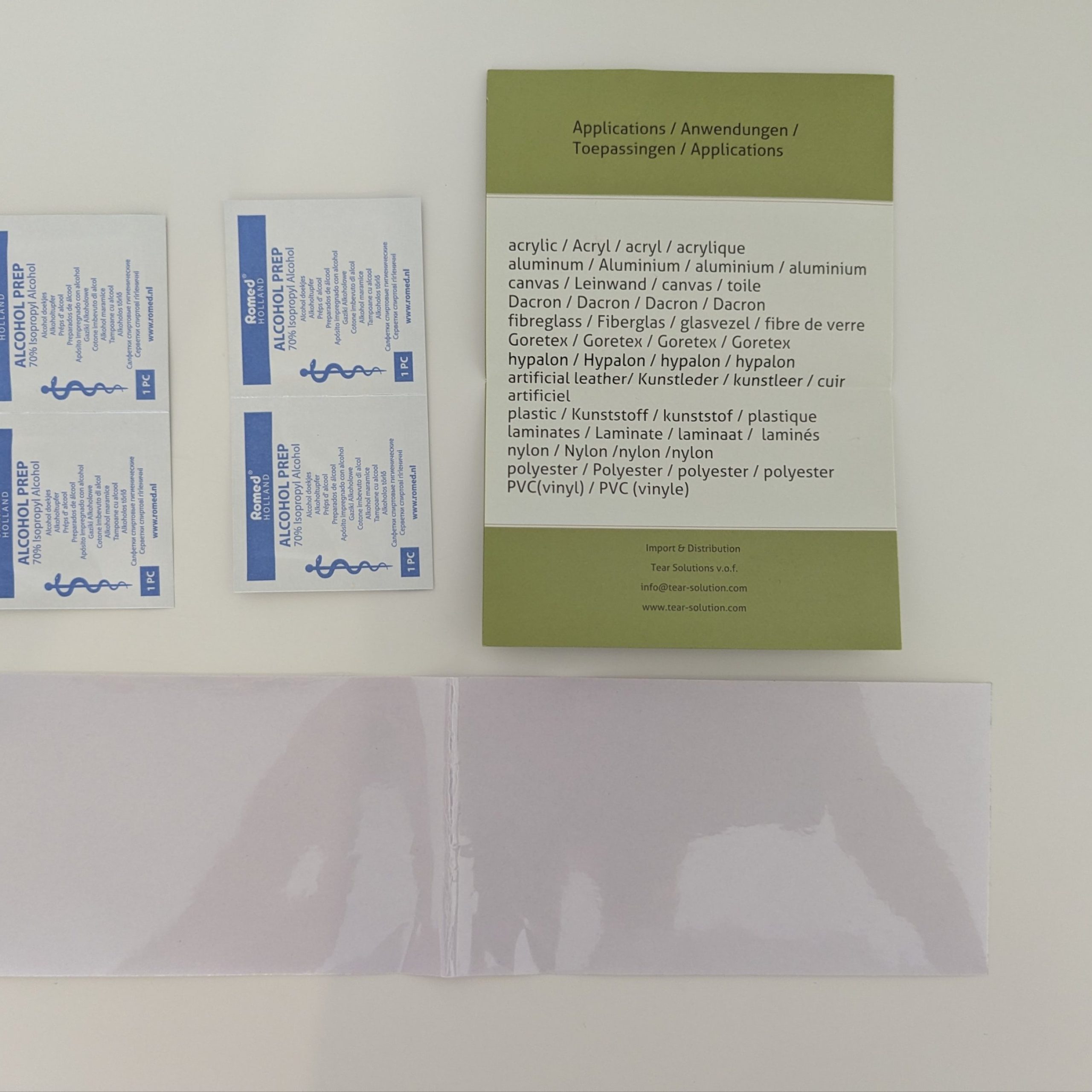 Multi Solution Tape Patch 28cm lang x 7,6cm breit im 4er Pack – Bild 2